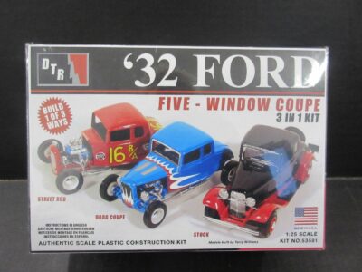 32 Ford Five Window Coupe 3 in 1 Kit